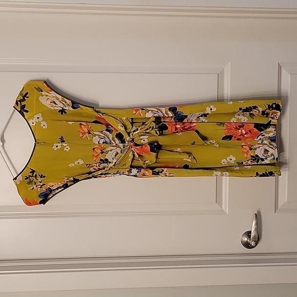 Anthropologie Moulinette Soeurs silk floral dress size 2 - Picture 2 of 4